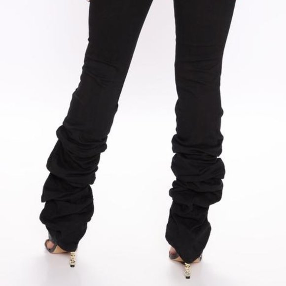 Fashion Nova "Strike A Pose" Stacked Jeans (3X) - Picture 9 of 16